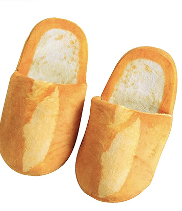 One pair of bread slippers.